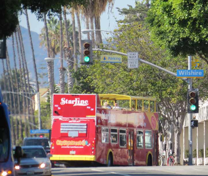 Star Line New Flyer D40LF City Sightseeing open top